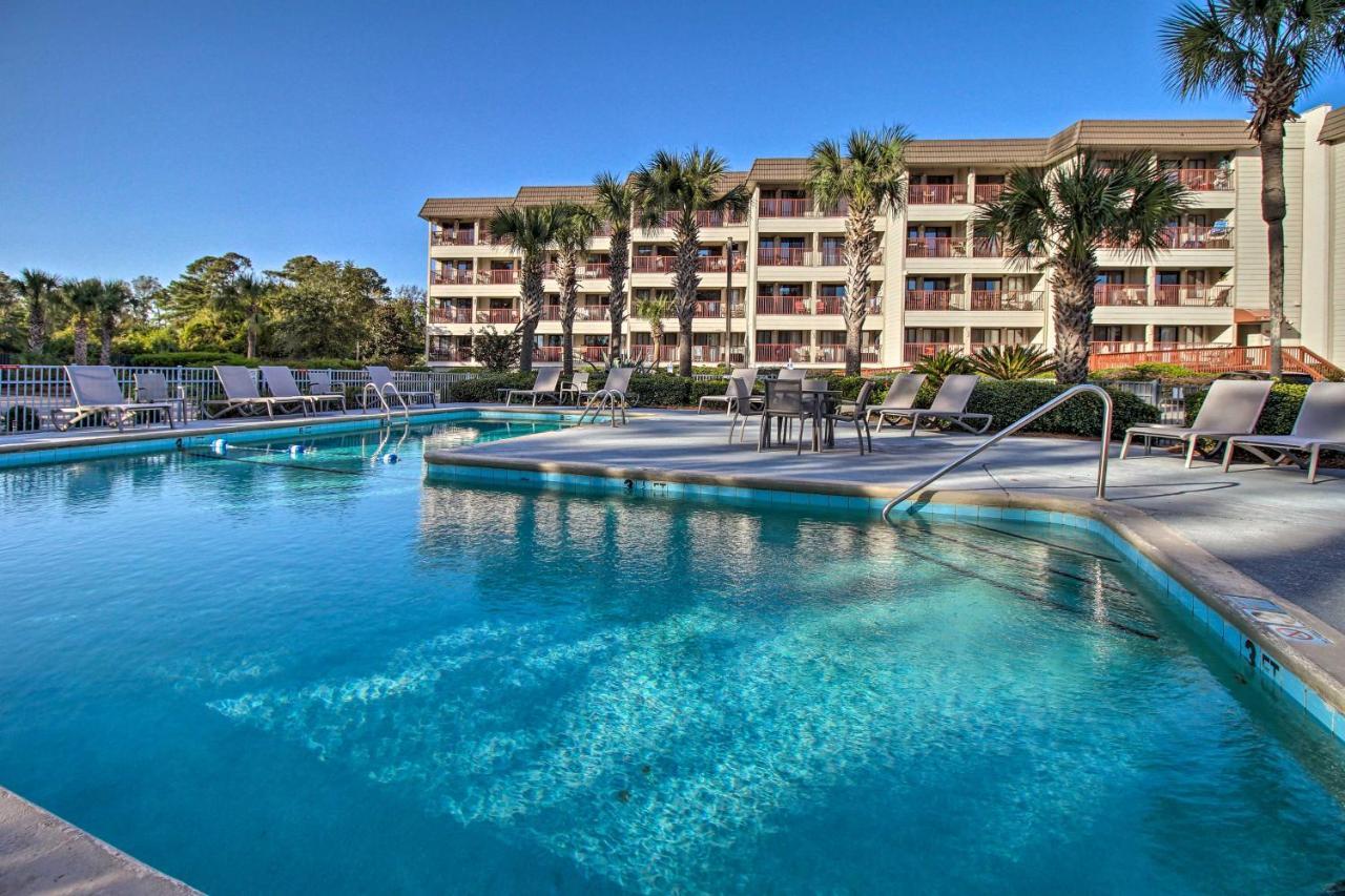 Hilton Head Condo With Balcony And Pool, Walk To Beach Hilton Head Island Eksteriør billede