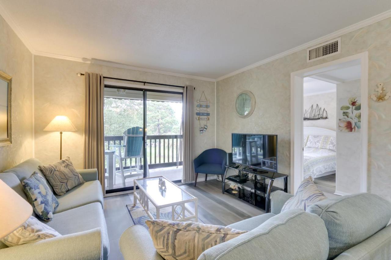 Hilton Head Condo With Balcony And Pool, Walk To Beach Hilton Head Island Eksteriør billede